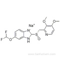 6-(Difluoromethoxy)-2-[(S)-[(3,4-dimethoxy-2-pyridinyl)methyl]sulfinyl]-1H-benzimidazole sodium salt CAS 160488-53-9